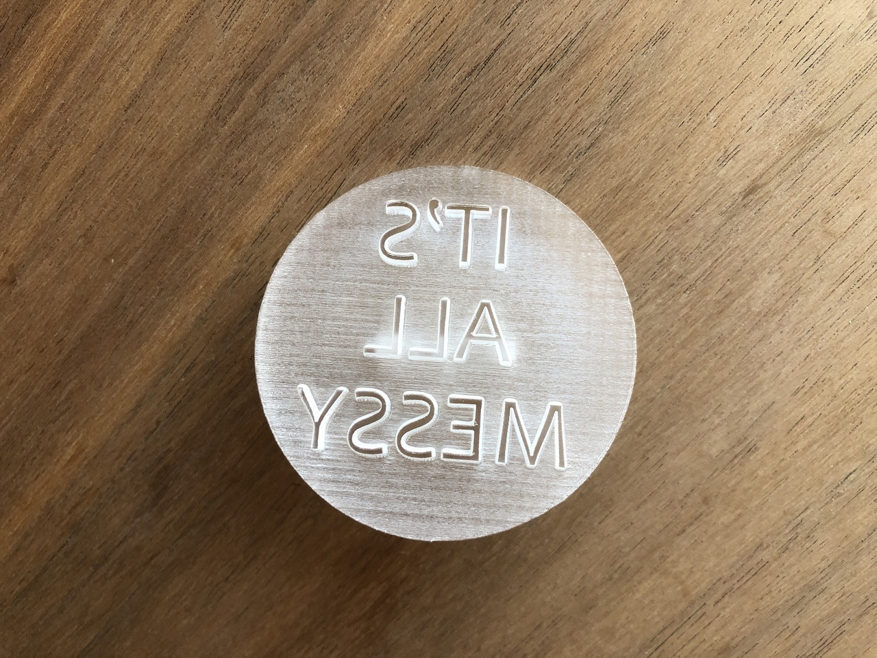 Logo Cookie Stamp (Acrylic) Personalisable