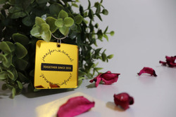 Keyring (Acrylic) - Square Together Since - Personalised