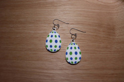 Easter Earrings (Acrylic) - Egg-straordinary Spots