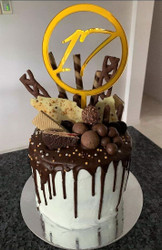 Cake Topper (Gold Mirror Acrylic) - Golden Age