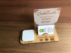 Square Reader Holder - (Wood & Acrylic) -  Personalisable Square Reader Holder - (Wood & Acrylic) -  Personalisable