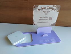 Square Reader Holder - (All Acrylic) -  Personalisable Square Reader Holder - (All Acrylic) -  Personalisable