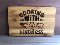 Mini Chopping Board (Bamboo) - Vegan-Friendly - Personalisable Mini Chopping Board (Bamboo) - Vegan-Friendly - Personalisable