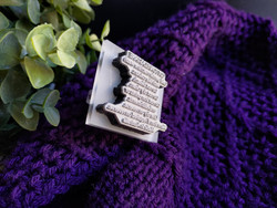 Care Instructions Rubber Stamp (Acrylic) - Personalisable Care Instructions Rubber Stamp (Acrylic) - Personalisable