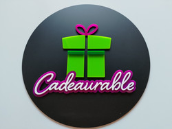 3D Business Logo Disc Sign - (Acrylic) -  Personalisable