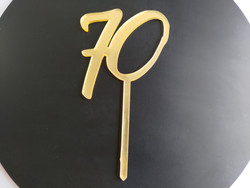 Cake Topper (Acrylic) - Number Age Cake Topper (Acrylic) - Number Age