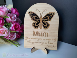 Butterfly Wings Mother's Day Sign (Wood) Butterfly Wings Mother's Day Sign (Wood)