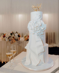 Cake Topper (Acrylic) - Name of Bride and Groom