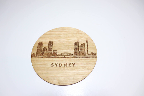 Aussie Coasters (Wood) - City Skylines - Mix and Match (Set of 4)