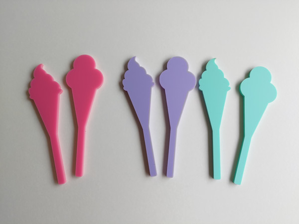 Cupcake Topper (Acrylic) - Custom Design