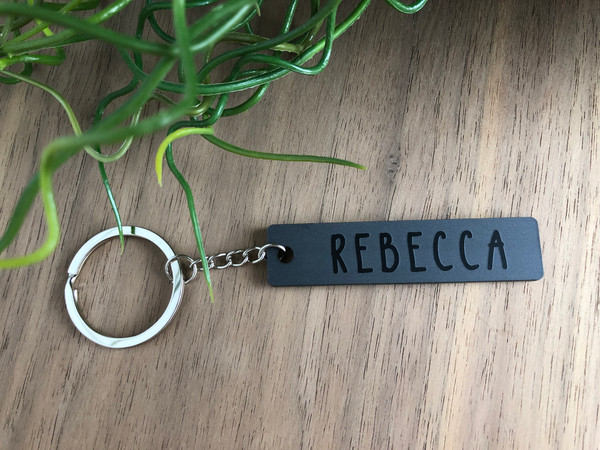 Keyring (Acrylic) - The Dark Night - Personalisable