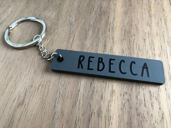 Keyring (Acrylic) - The Dark Night - Personalisable