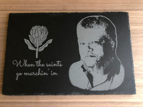 Memorial Slate Engraved Photo Plaque - Personalisable