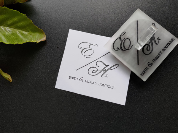 Logo Rubber Stamp (Acrylic) - Personalisable