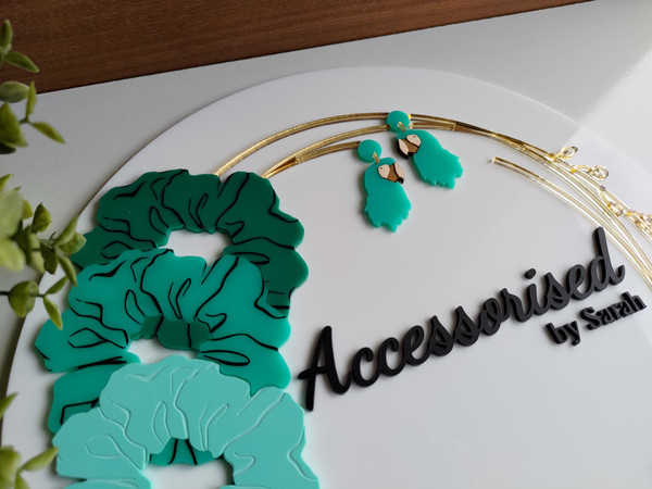 3D Business Logo Disc Sign - (Acrylic) -  Personalisable