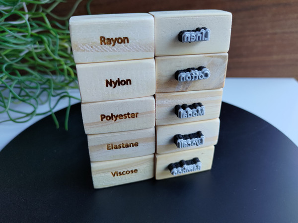 Material Type Rubber Stamps (Wood) - Personalisable