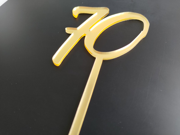 Cake Topper (Acrylic) - Number Age