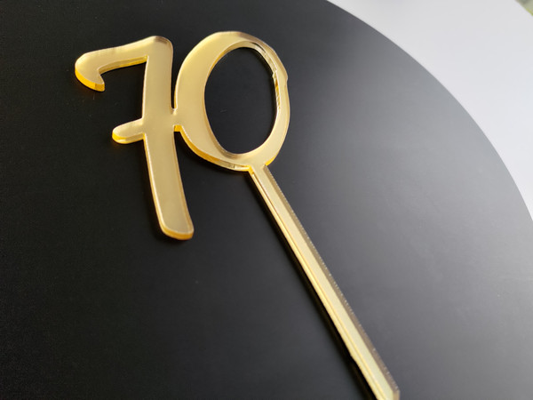 Cake Topper (Acrylic) - Number Age