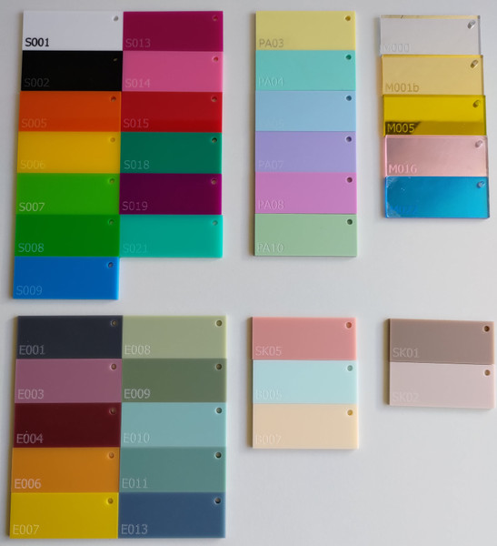 Baby Name Announcement Disc (Wood & Acrylic) - Personalisable