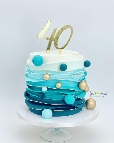 Cake Topper (Acrylic) - Birthday Age in Numbers