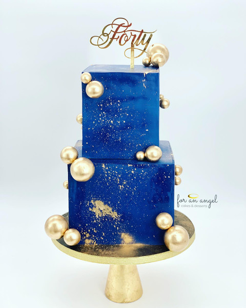 Cake Topper (Acrylic) - Birthday Age in Letters