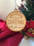 Christmas Ornament (Wood) - Merry Christmas From The - Personalisable