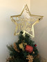 Christmas Star Tree Topper (Acrylic) - Groovy Christmas - Personalisable