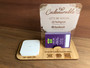 Square Reader Holder - (Wood & Acrylic) -  Personalisable