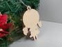 Multilayered Christmas Ornament (Wood & Acrylic) - Sweet Doll - Personalisable