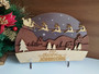 Christmas Decoration - Mighty Christmas Village (Wood & Acrylic)  - Personalisable