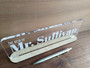 Desk Name Stand (Acrylic & Wood) -  Personalisable