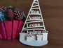 Family Names Christmas Tree (Wood) - Personalisable