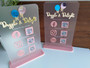 Social Media and Logo Plaque (Acrylic) -  Personalisable