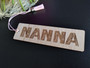Bookmark (Wood) - Floral Mum/Nanna