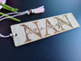 Bookmark (Wood) - Love You Mum /Nan - Thin Letters