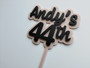 Cake Topper (Acrylic) - Double-layered Name and Age - Personalisable