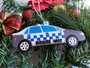 Multilayered Christmas Ornament (Acrylic) - Police Car - Personalisable