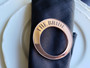 Ring Napkin Holder Place Card (Acrylic or Wood) - Personalisable