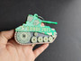 Multilayered Christmas Ornament (Acrylic) - Military Tank - Personalisable