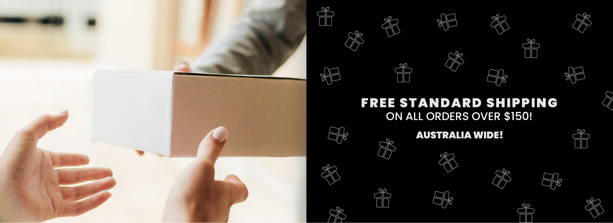 Free standard shipping over $150 Australia-wide