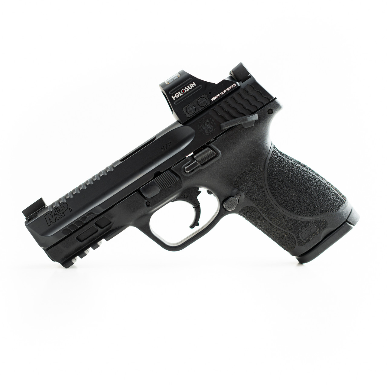 Smith and Wesson M&P 2.0 9 (Manual Safety) w/Holosun 507C - Black