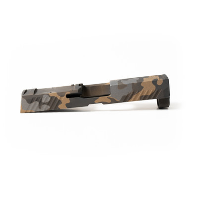 Sig 3.9" P320, OEM slide, RMR Optic Cut - JW Camo (Bronze, Tungsten, Black)