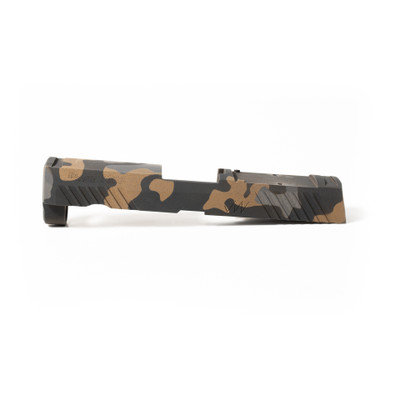 Sig 3.9" P320, OEM slide, RMR Optic Cut - JW Camo (Bronze, Tungsten, Black)