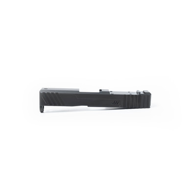 G43X, Stainless Slide, Downrange Slide Milling with K Series Optic Cut - Black Nitride
