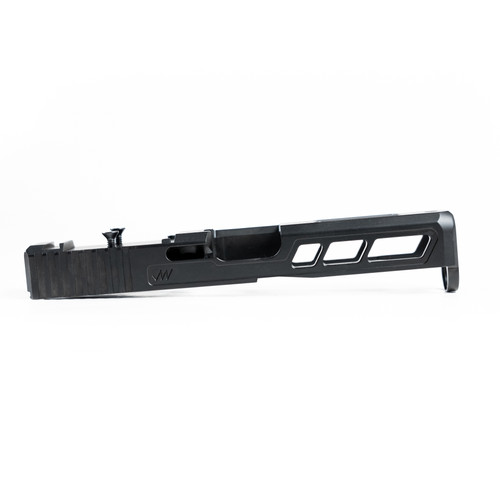 G19 Gen 5, OEM Slide, B&B, Chamfer, Double Para - Black Nitride