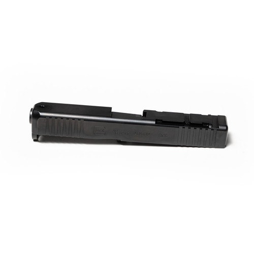 G19 Gen 5, OEM Slide, Acro Optic Cut w/ Barrel - Black Nitride