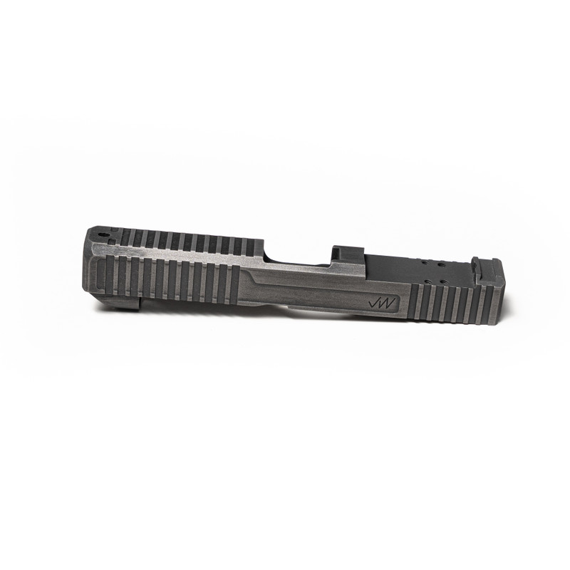 G48, OEM Slide, F7 Slide Milling, RMRcc Upgrade Optic Cut - Tungsten Battleworn Cerakote