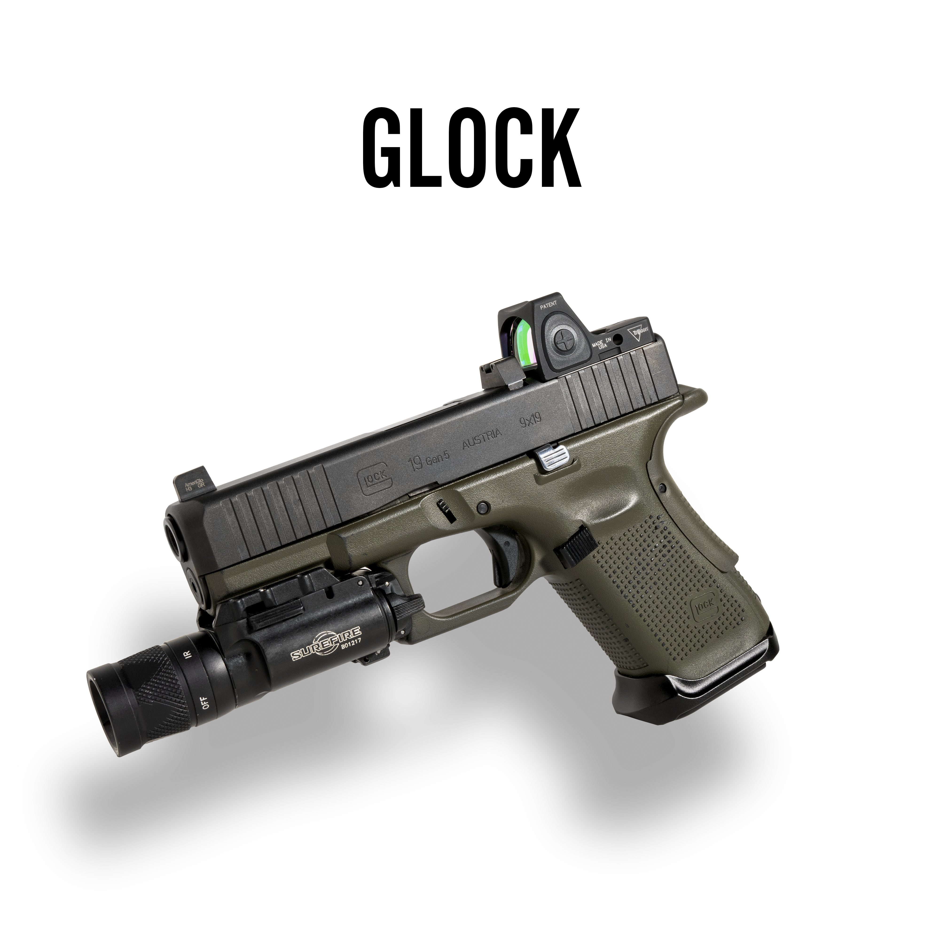 custom glock 17 slide