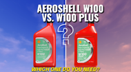 AeroShell Oil W100 vs W100 Plus