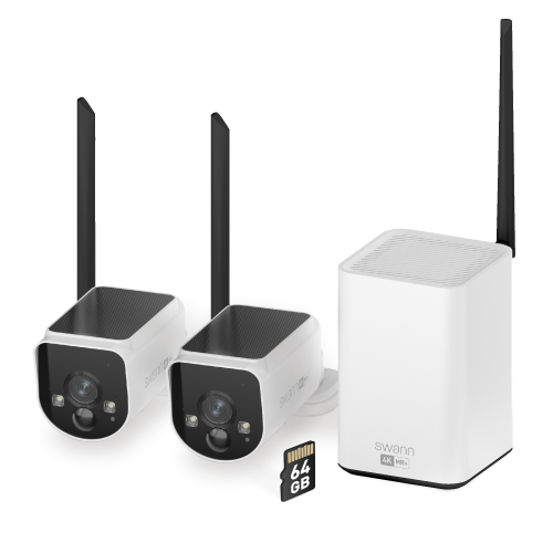 MaxRanger4K™ Solar 2 Camera Security System with Longest Range Wireless | SWNVK-MR4KSD2-EU